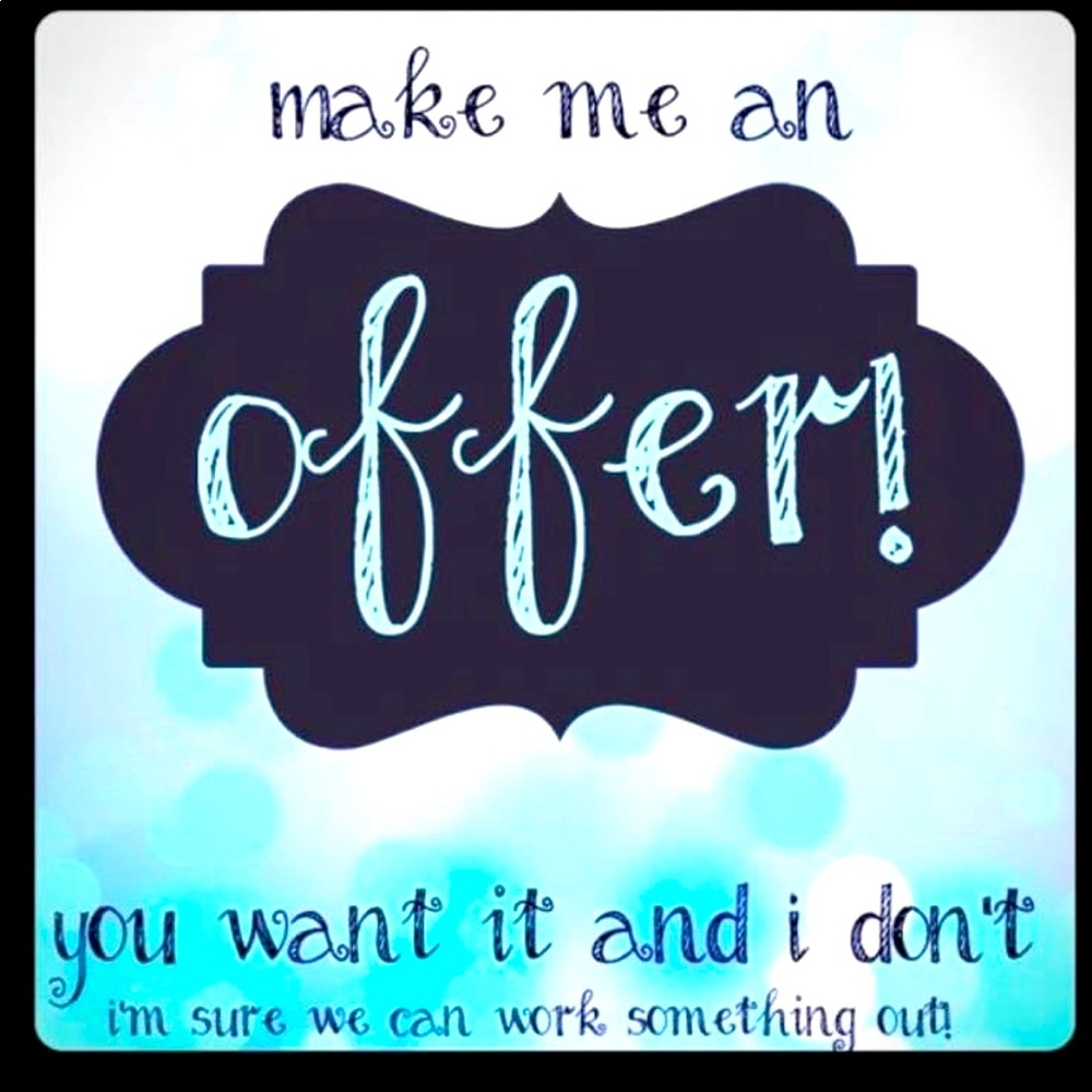 Make me an offer. Happy to work with you!